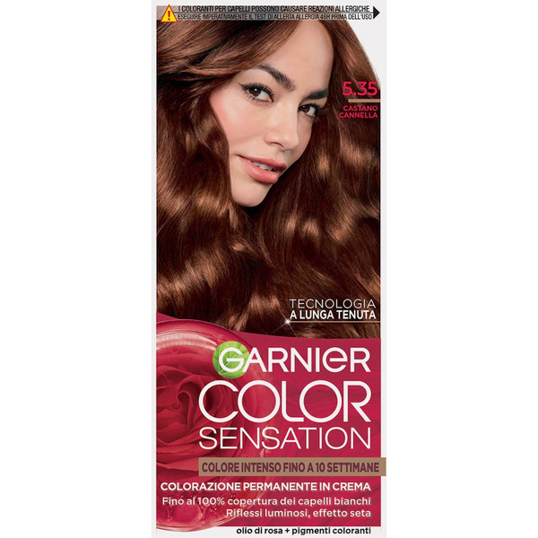  Garnier - Color Sensation Colorazione Permanente Fino A 10 Settimane Di Colore Intenso Riflessante 1 Pieces Marrone Unisex 