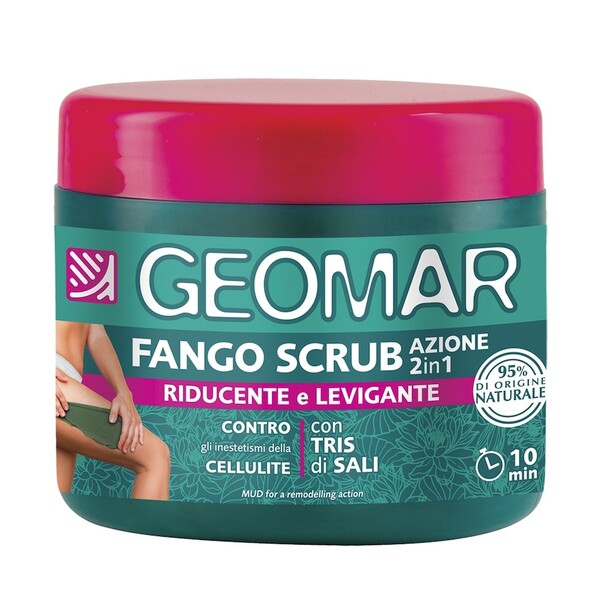  Geomar - Fango Scrub Anticellulite Scrub Corpo 600 G Unisex 