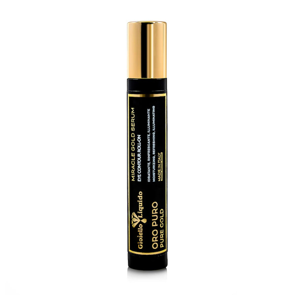  Gioiello Liquido - Miracle Gold Serum Eye Contour Roll-on “oro Puro” Siero Contorno Occhi 15 Ml Unisex 