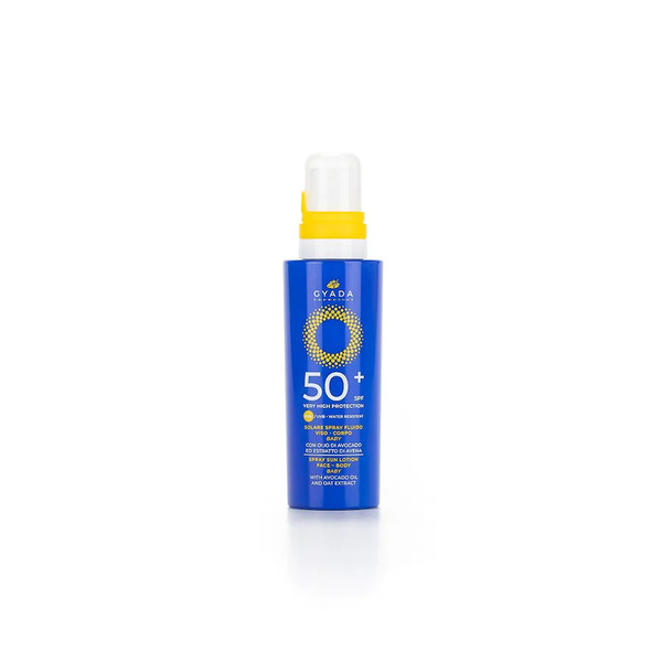  Gyada Cosmetics - Solare Spray Viso Corpo Baby Spf50+ Protezione Molto Alta Creme Solari 150 Ml Unisex 