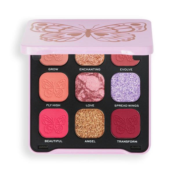  I Heart Revolution - I Heart Revolution Butterfly Wonderland Colour Palette Palette Ombretti 9 G Oro Rosa Unisex 