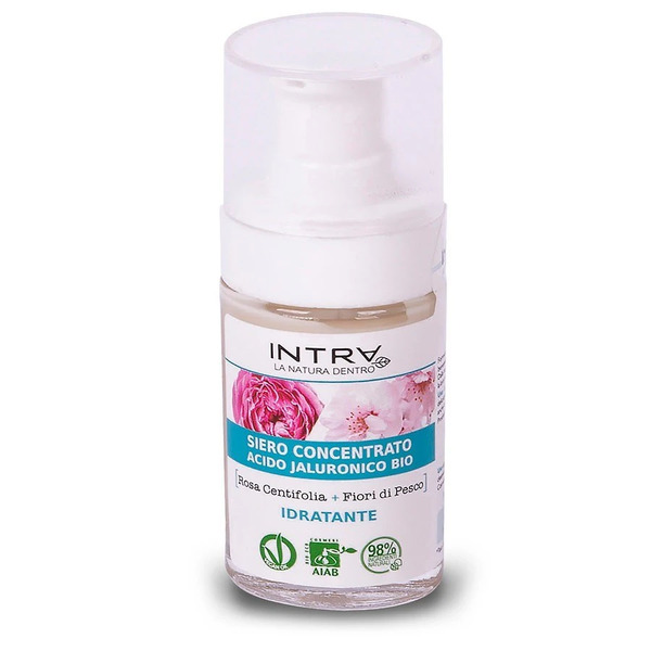  Intra - Rosa & Fiori Di Pesco Siero Viso Concentrato Acido Ialuronico Biologico Siero Acido Ialuronico 30 Ml Female 