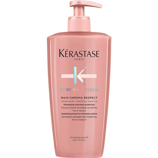  Kérastase - Chroma Absolu Shampoo Protettivo Idratante Per Capelli Fini Colorati, Sensibilizzati O Danneggiati 500 Ml Unisex 