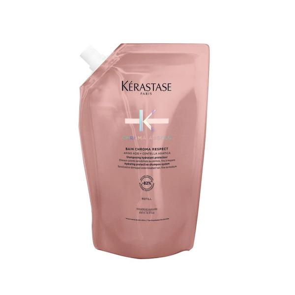  Kérastase - Chroma Absolu Shampoo Protettivo Idratante Per Capelli Fini Colorati, Sensibilizzati O Danneggiati 500 Ml Unisex 