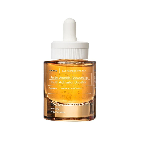  Korres - Primus Di Pino Nero Potenziatore Ialuronico 6 Volte Superiore Per Attenuare Le Rughe Crema Antirughe 30 Ml Female 