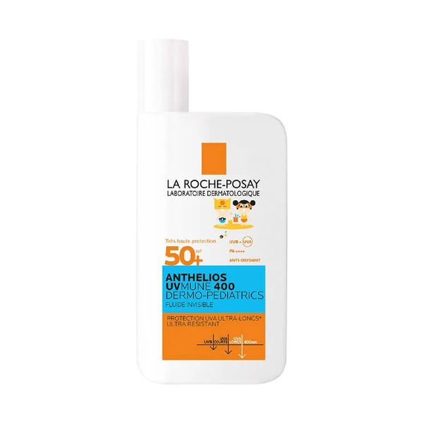  La Roche Posay - Anthelios Fluido Uvmune Dermo-pediatrics Invisibile Spf 50+ Protezione Solare Per Bambini 400 Ml Unisex 