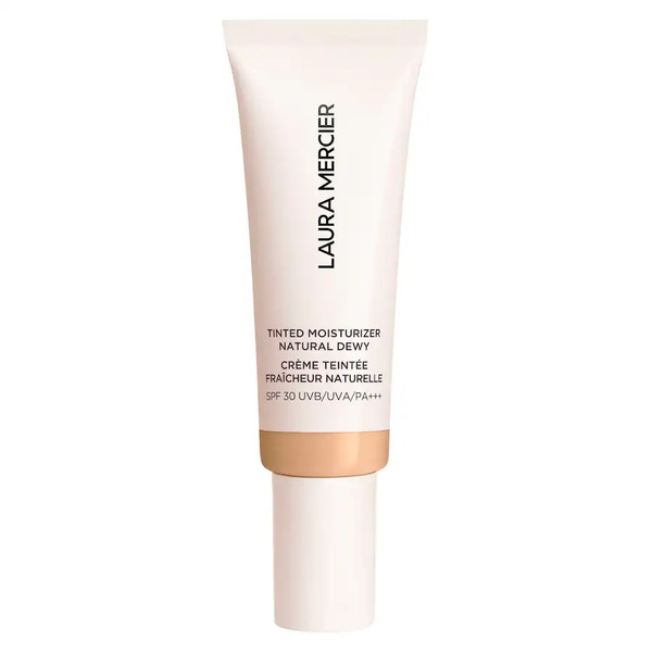  Laura Mercier - Tinted Moisturizer Natural Dewy Spf 30 Crema Colorata Viso 45 Ml Marrone Chiaro Unisex 