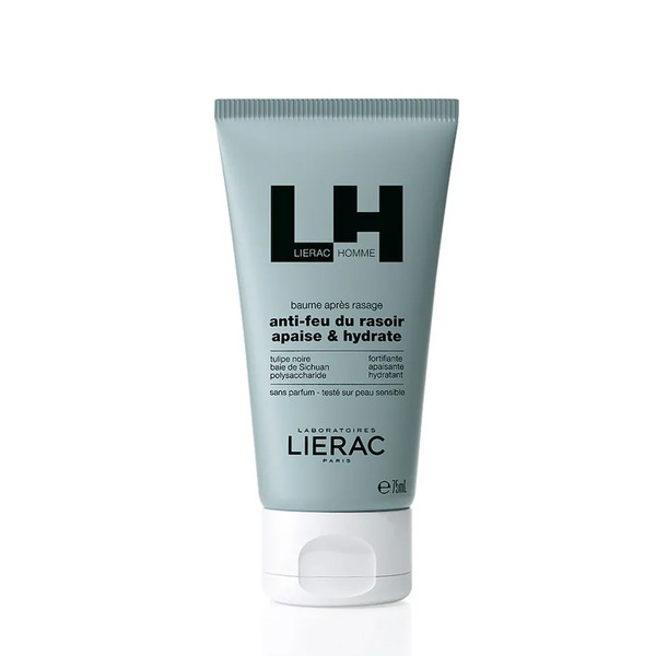  Lierac - Balsamo Dopobarba Anti-irritazione Idratante Lenitivo Cerette E Creme Depilatorie 75 Ml Male 