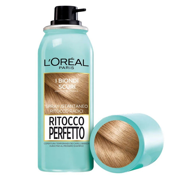  L'oréal Paris - Botanicals Ritocco Perfetto, Colorazione Ricrescita, Copre I Capelli Bianchi E Dura 1 Shampoo, Castano Dorato, Riflessante 75 Ml Marrone Chiaro Unisex 