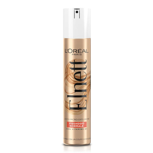  L'oréal Paris - Elnett Lacca Fissaggio Normale, Fissa Le Acconciature Di Ogni Giorno Facilmente E Senza Appesantire Lacca 200 G Female 