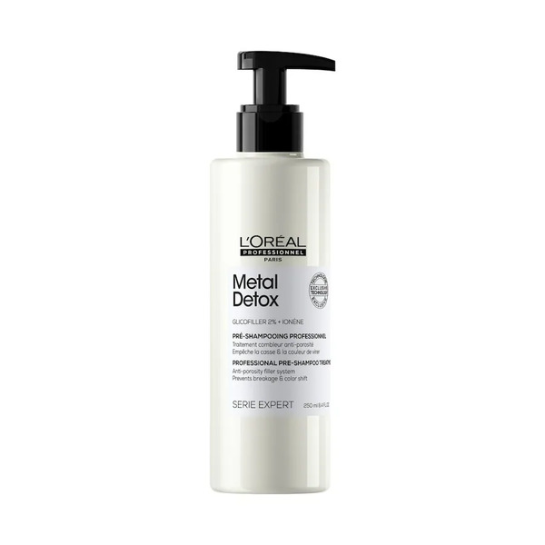  L’oréal Professionnel - Metal Detox Trattamento Pre-shampoo Ristrutturante Anti-porosità Shampoo 250 Ml Unisex 
