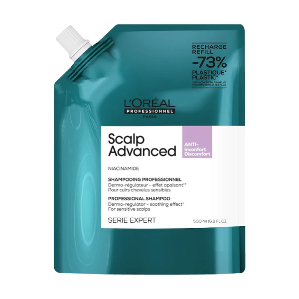  L’oréal Professionnel - Serie Expert Scalp Advanced Shampoo Lenititvo Per Cuoio Capelluto Sensibile 500 Ml Unisex 