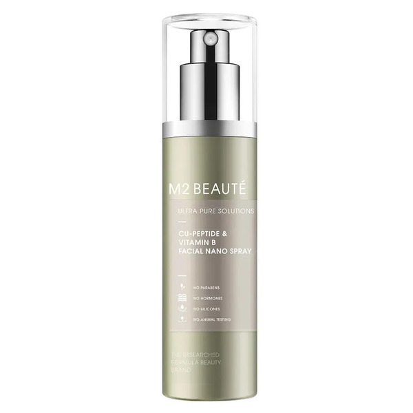  M2 Beauté - M2 Beauté Ultra Pure Solutions Cu-peptide & Vitamin B Facial Nano Spray Siero Antirughe 75 Ml Female 