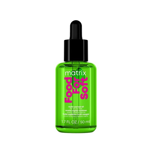  Matrix - Food For Soft Olio Multi-uso Idratante, Per Capelli Secchi E Disidratati, Con Olio Di Avocado Per Nutrire I Capelli Olio E Siero 50 Ml Unisex 
