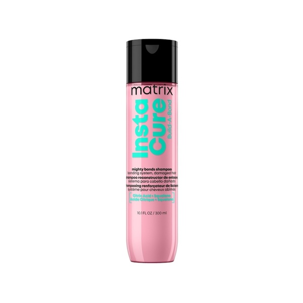  Matrix - Instacure Build-a-bond Shampoo, Formula Professionale, Per Capelli Danneggiati, Con Acido Citrico Per Rafforzare I Capelli Dall’interno E Squalane Per Un Effetto Morbido 300 Ml Unisex 