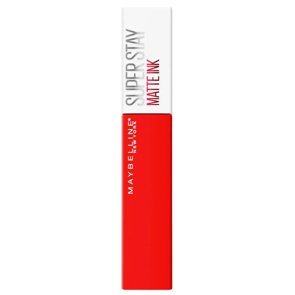  Maybelline New York - Superstay Matte Ink, Rossetto Matte Liquido A Lunga Tenuta Rossetti 5 Ml Rosso Female 