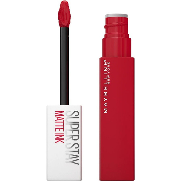  Maybelline New York - Superstay Matte Ink, Rossetto Matte Liquido A Lunga Tenuta Rossetti 5 Ml Rosso Scuro Female 