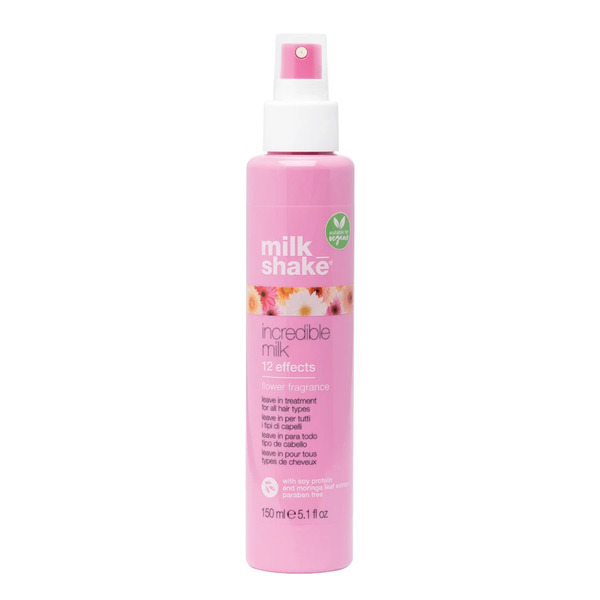  Milk_shake - Incredible Milk Flower Fragrance, Leave‑in Per Tutti I Tipi Di Capelli, Effetto Districante, Rigenerante E Riparatore Maschere 150 Ml Unisex 