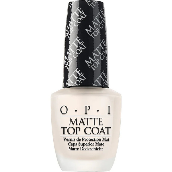  Opi - Nail Care & Essentials Top Coat Fissante Opaco - Matte Top Coat Trattamenti 15 Ml Argento Unisex 