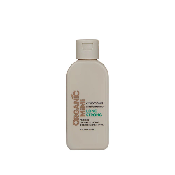  Organic Mimi - Balsamo Rinforzante Long Strong Olio Di Macadamia, Succo Di Aloe Vera, Arginina Maschere 100 Ml Unisex 