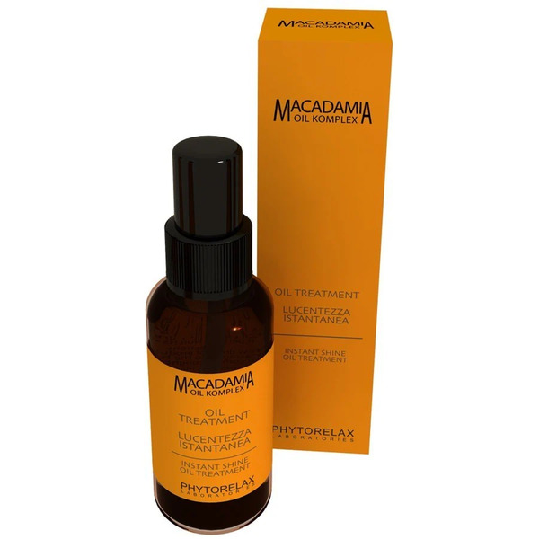  Phytorelax - Macadamia Oil Complex Olio Trattante Lucentezza Istantanea Lozione Per Capelli 60 Ml Female 