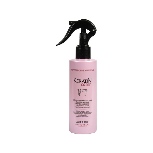  Phytorelax - Spray Termoprotettore Piastra E Phone Proteggi Colore Capelli Colorati E Trattati Termoprotettori 200 Ml Unisex 
