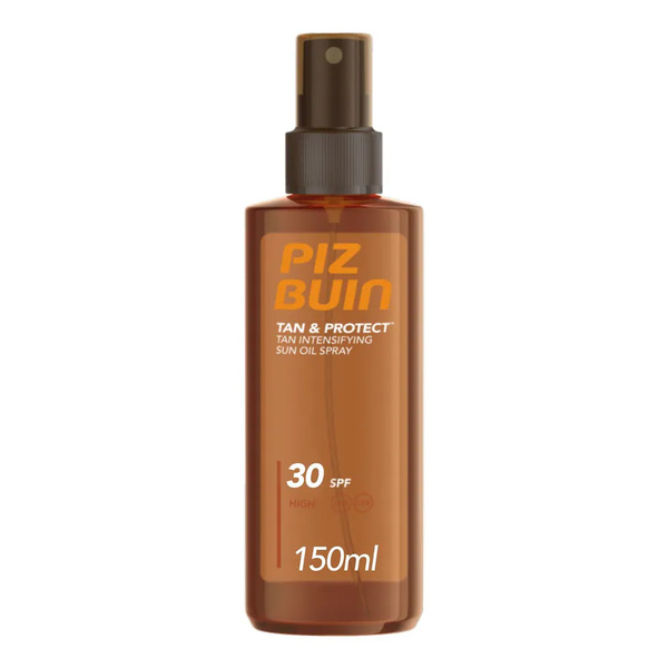  Piz Buin - Olio Spray Solare Acceleratore Dell’abbronzatura Spf30 Creme Solari 150 Ml Marrone Chiaro Unisex 