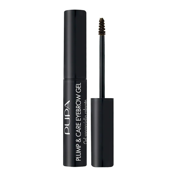  Pupa Milano - Plump & Care Eyebrow Gel Gel Sopracciglia Colorato Con Trattamento Fortificante Gel Sopracciglia 3 Ml Marrone Unisex 