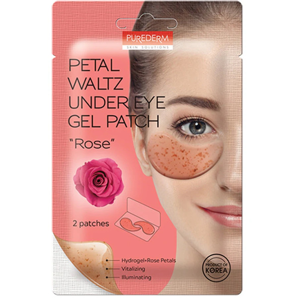  Purederm - Petal Waltz Under Eye Gel Patch rose Patch Occhi & Maschera Contorno Occhi 1 Pieces Unisex 