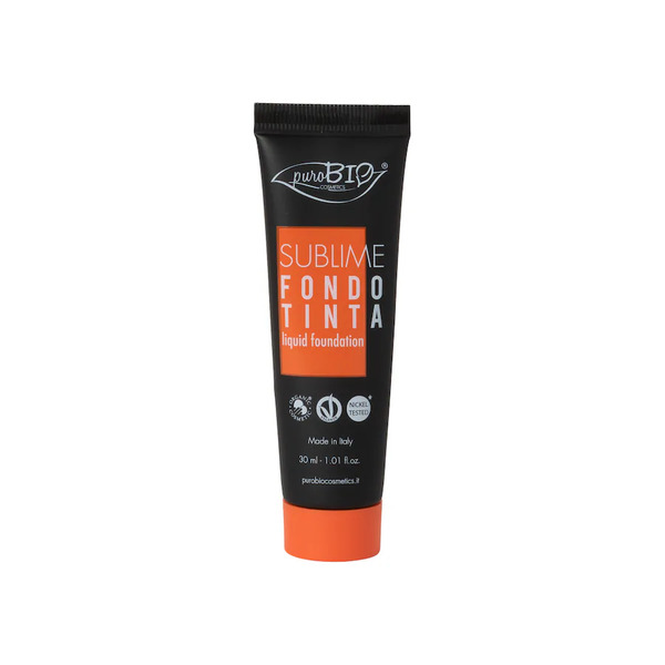  Purobio - Sublime Liquid Foundation Fondotinta 30 Ml Marrone Chiaro Unisex 
