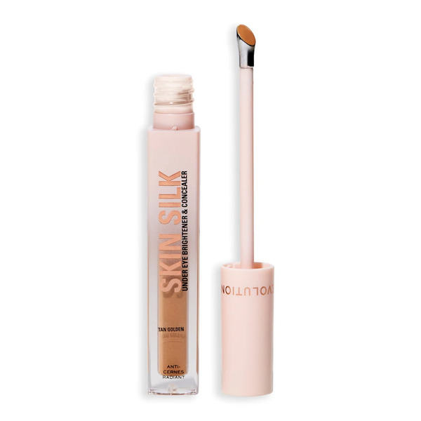  Revolution - Skin Silk Radiant Serum Under Eye Brightener Fair Cool Correttori 4 Ml Marrone Chiaro Unisex 
