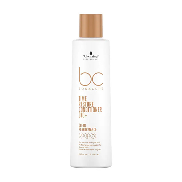  Schwarzkopf Professional - Bc Bonacure Q10 Time Restore Bc Clean Time Balsamo Ripristinante 200ml Unisex 