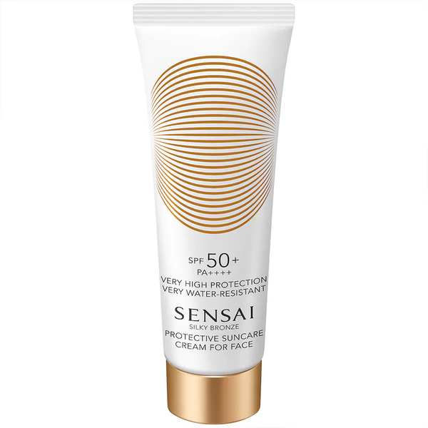 Sensai - Sensai Silky Bronze Silky Bronze Protective Suncare Cream For Face 50+ Creme Solari 50 Ml Unisex 