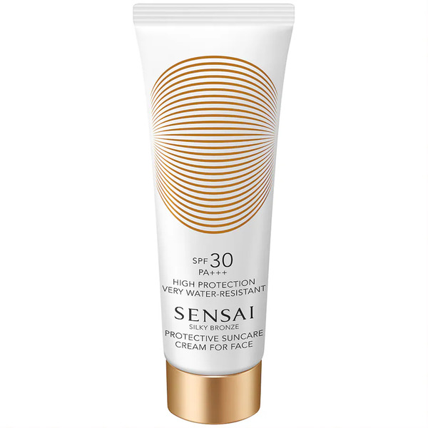  Sensai - Sensai Silky Bronze Silky Bronze Protective Suncare Cream For Face 30 Creme Solari 50 Ml Unisex 