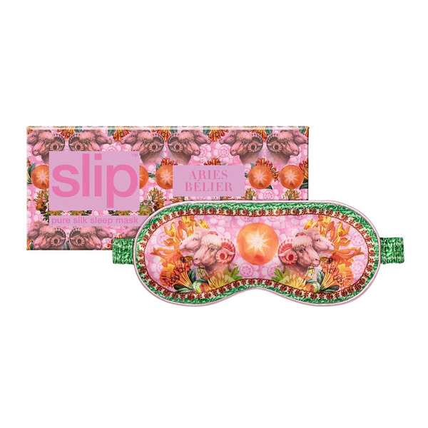  Slip - Mascherina Per Il Sonno In Pura Seta - Zodiaco - Ariete Maschere Occhi & Labbra 1 Pieces Unisex 