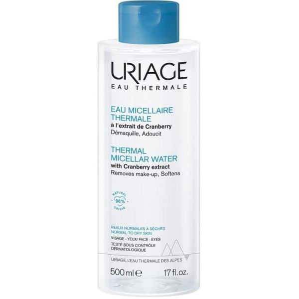  Uriage Eau Thermale - Acqua Micellare Termale - Per Pelli Da Normali A Secche Acqua Micellare 500 Ml Unisex 