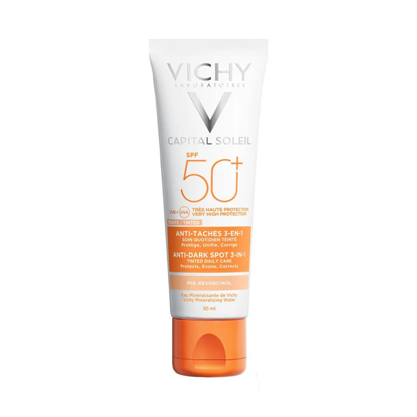  Vichy - Capital Soleil Trattamento Anti-macchie Colorato 3 In 1 Per Il Viso Spf 50+ Cura Anti Macchie 50 Ml Female 