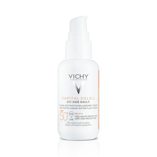  Vichy - Capital Soleil Uv-age Daily Light Spf50+ Protezione Elevata E Colorata Per Il Viso Crema Solare 40 Ml Unisex 