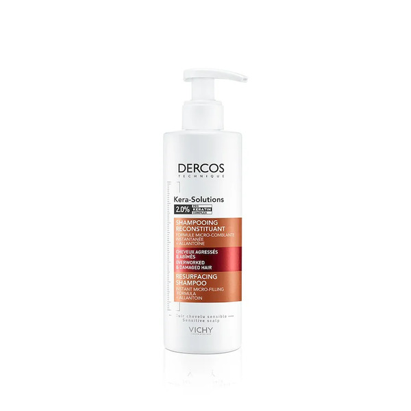  Vichy - Dercos Kera-solutions Shampoo Ristrutturante Per Capelli Stressati E Danneggiati 250 Ml Unisex 
