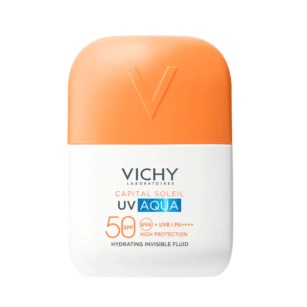  Vichy - Solari Capital Soleil Uv Aqua Fluido Viso Spf50 - Protezione Elevata E Idratante Crema Solare 50 Ml Unisex 