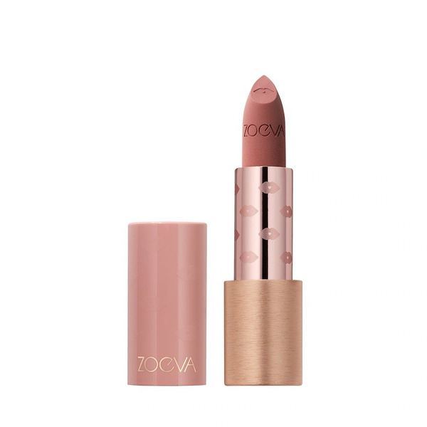  Zoeva - Velvet Love Matte Hyaluronic Lipstick Rossetti 3.9 G Oro Rosa Unisex 