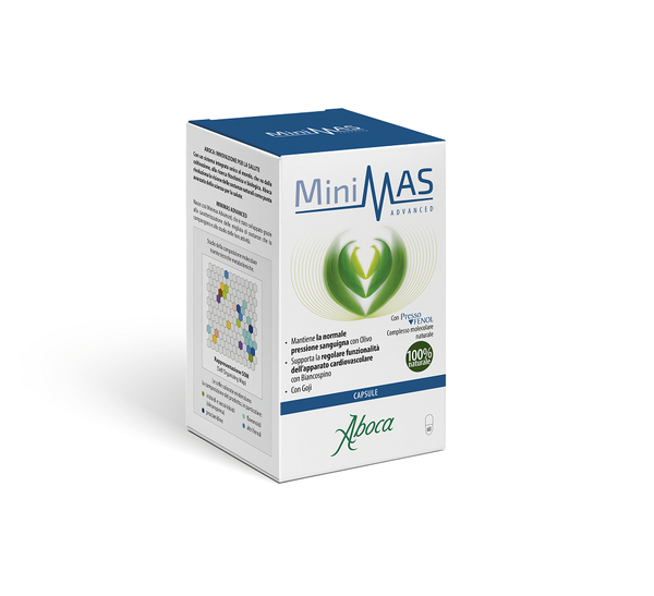  Aboca Minimas Advanced Integratore Regolarità Pressione Arteriosa 60 Capsule 