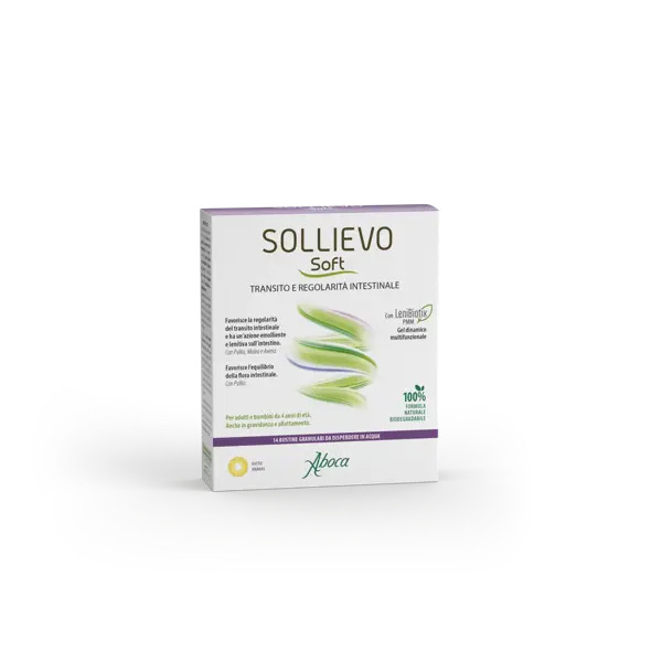  Aboca Sollievo Soft Transito E Regolarità Intestinale 14 Bustine 