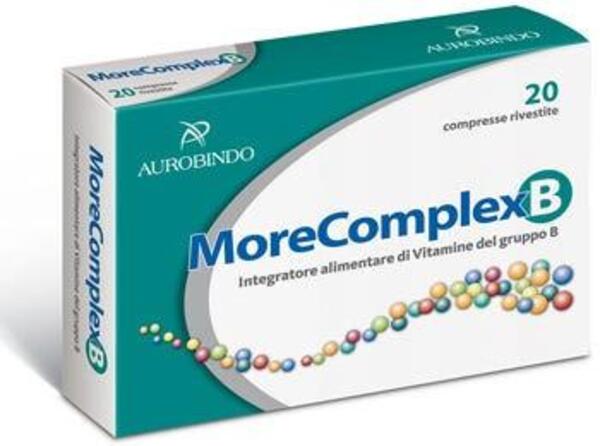  Morecomplex B Integratore Vitamina B 20 Compresse 