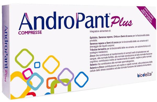  Andropant Plus Integratore Funzionalità Prostatica 30 Compresse 