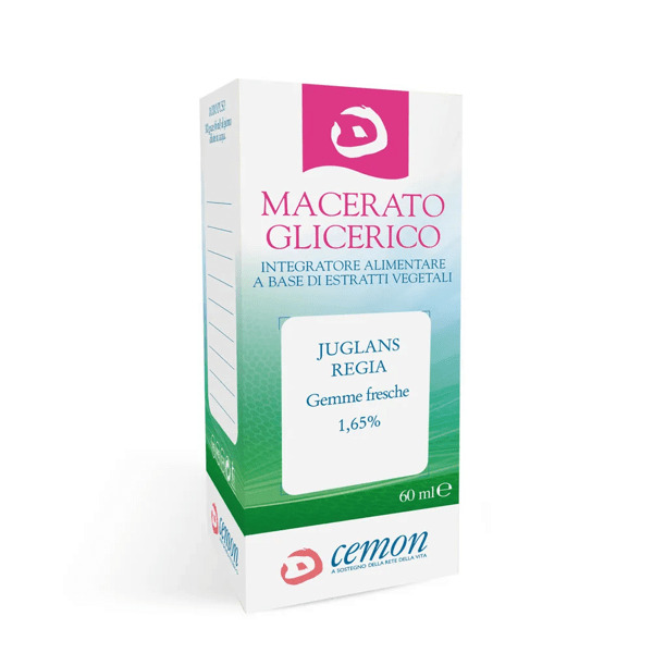  Cemon Juglans Regia Gemme Fresche 60 Ml Integratore Alimentare Gemmoderivato Per Equilibrio Intestinale 