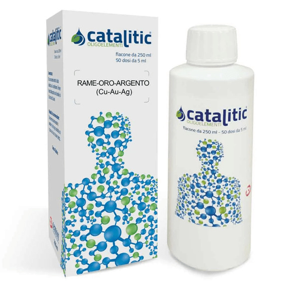  Cemon Rame Oro Argento (cu-au-ag) Oligoelemento Catalitico 250 Ml Integratore Alimentare Per Vitalità E Recupero 