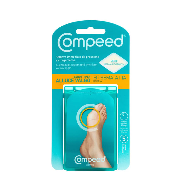  Compeed Cerotti Per Alluce Valgo 5 Pezzi 