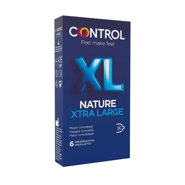  Control Nature Xtra Large Profilattici 6 Pezzi 