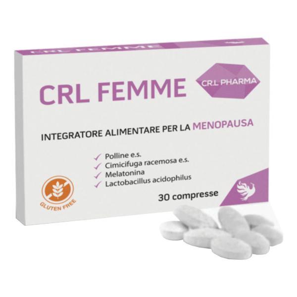  Crl Femme Integratore Menopausa 30 Compresse 